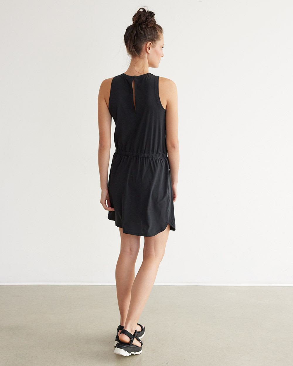 Sleeveless Dress with Adjustable Waist, Hyba