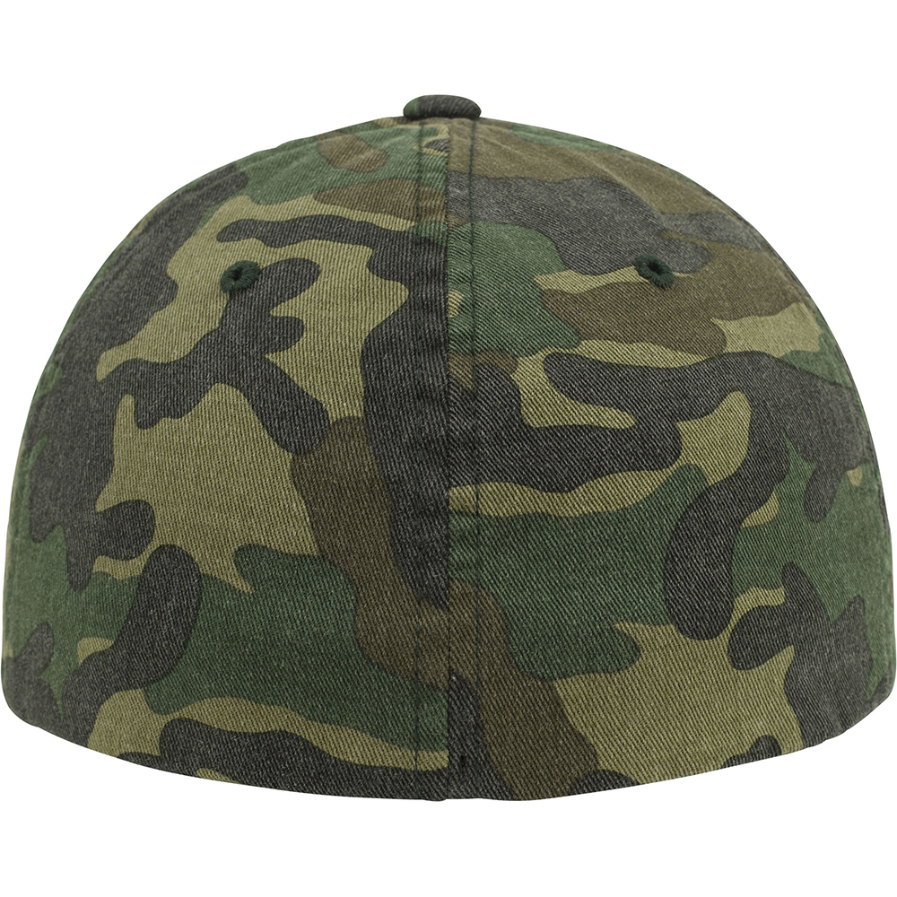 Flexfit - Garment Washed Camo Baseball Cap