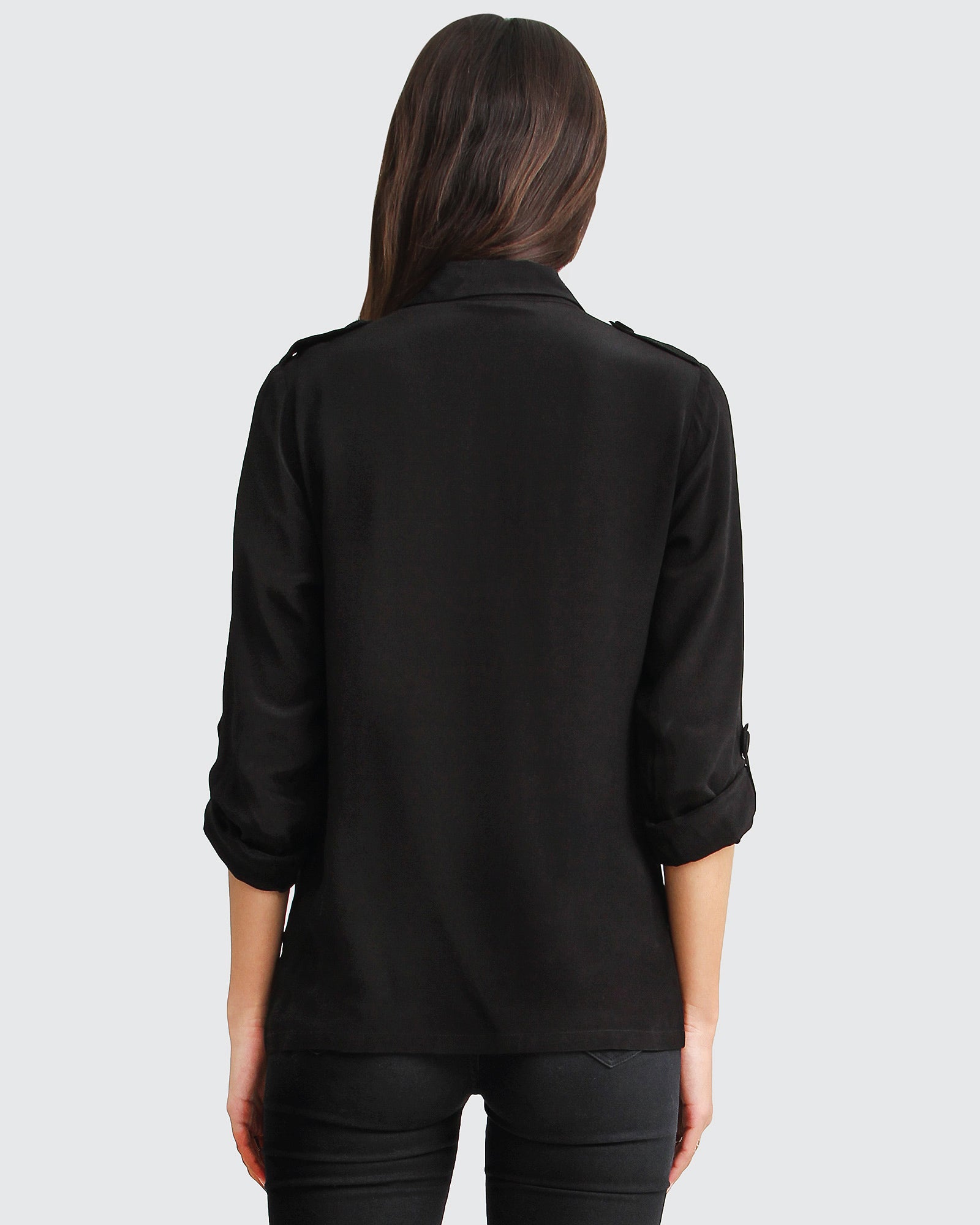 Belle & Bloom Eclipse Rolled Sleeve Blouse