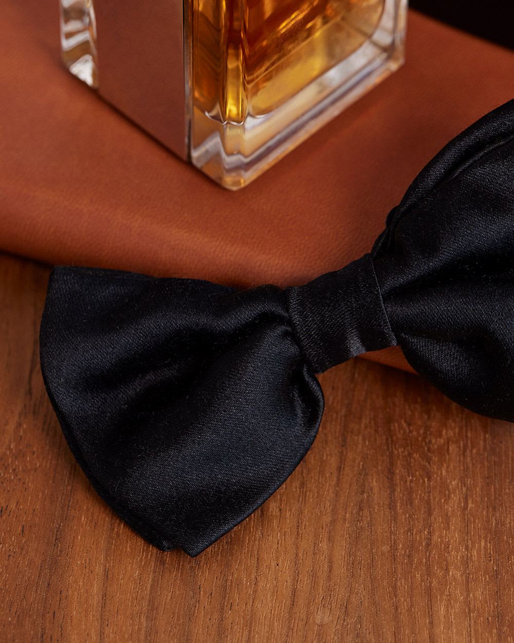 Solid Silk Bow Tie