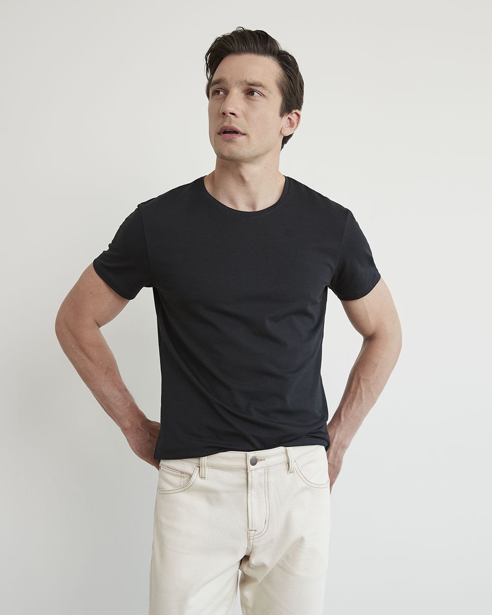 Supima Cotton (R) Crew-Neck T-Shirt