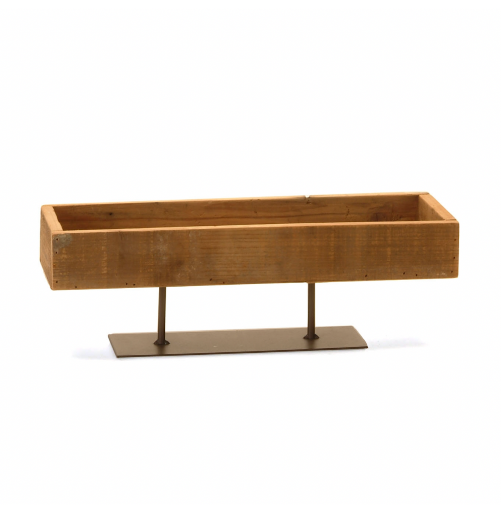 Wooden Tray on Metal Stand - Eden Fiona