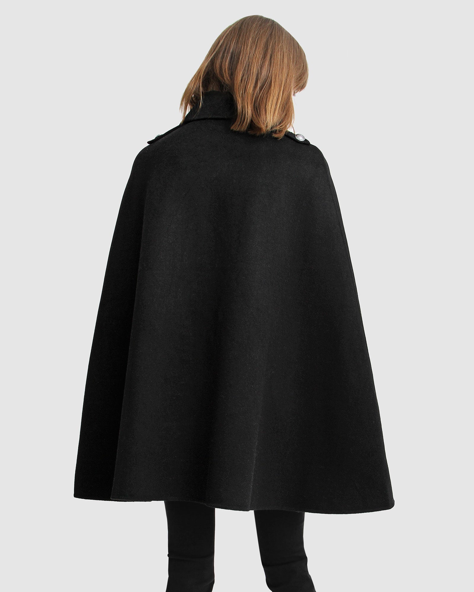 Belle & Bloom On My Mind Wool Blend Cape