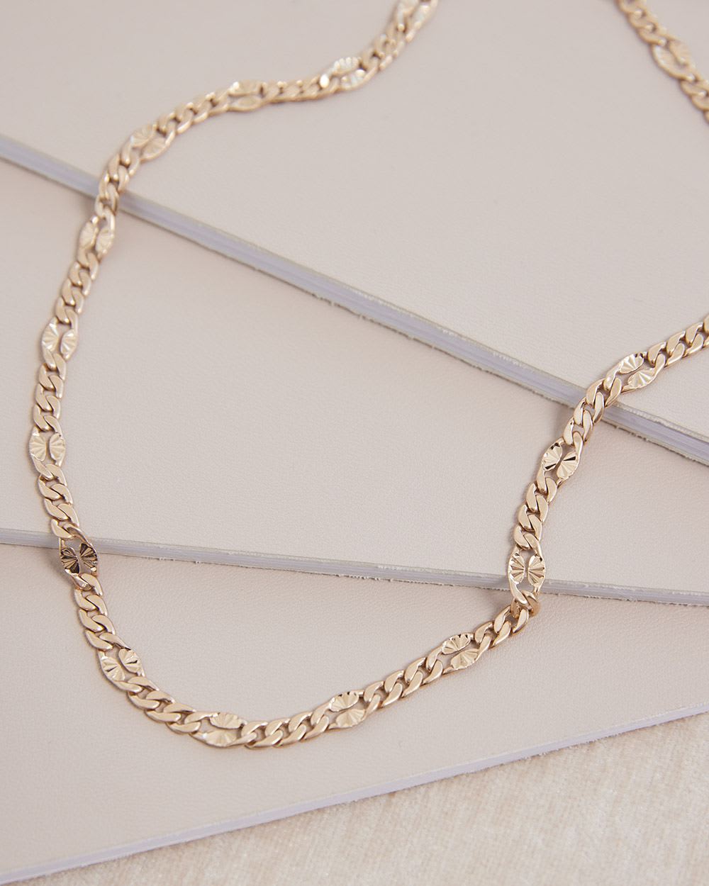 Short Golden Chunky Chain