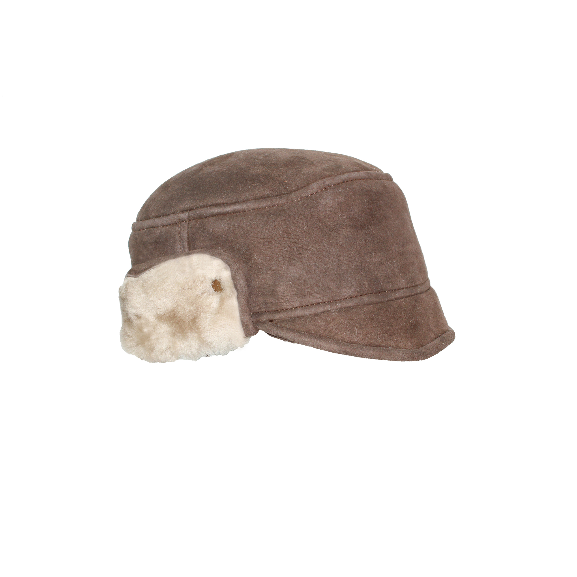 Eastern Counties Leather - Mens Caxton Sheepskin Aviator Trapper Hat