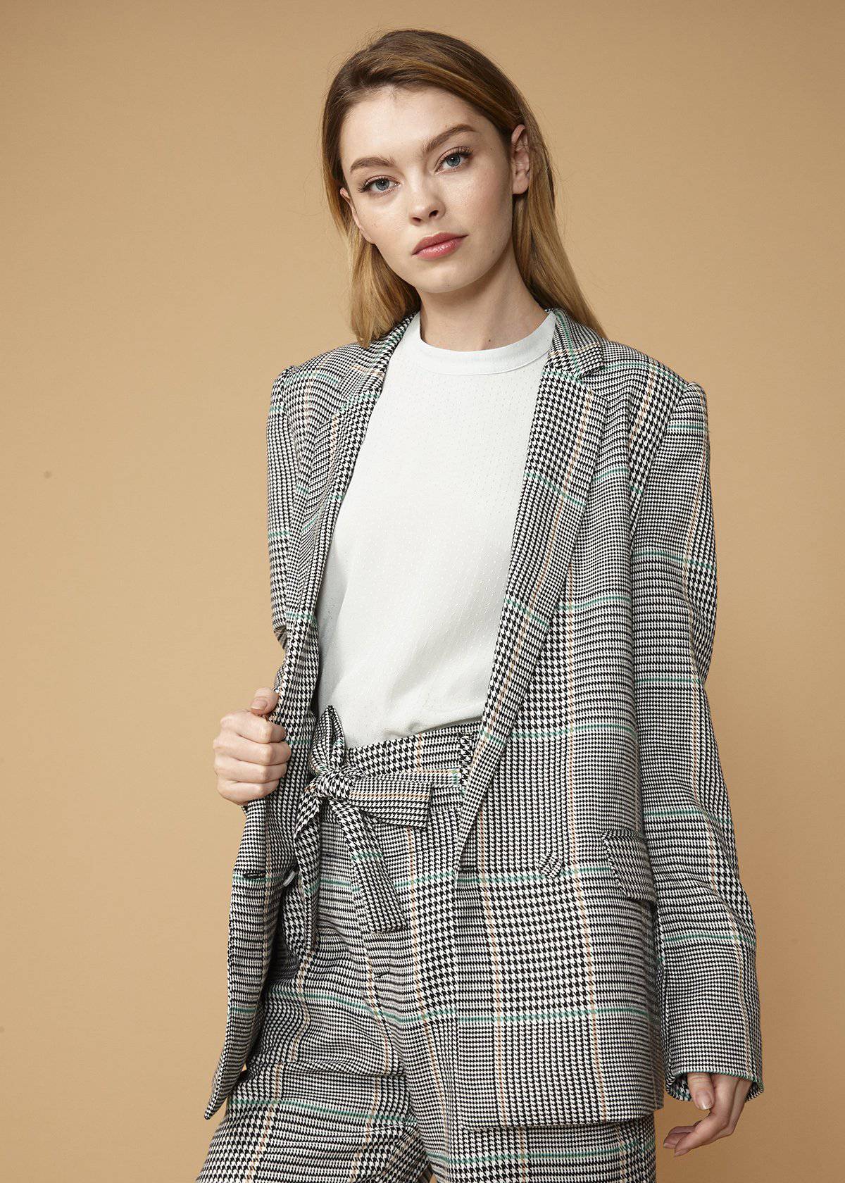 Nurode Glen Plaid Blazer