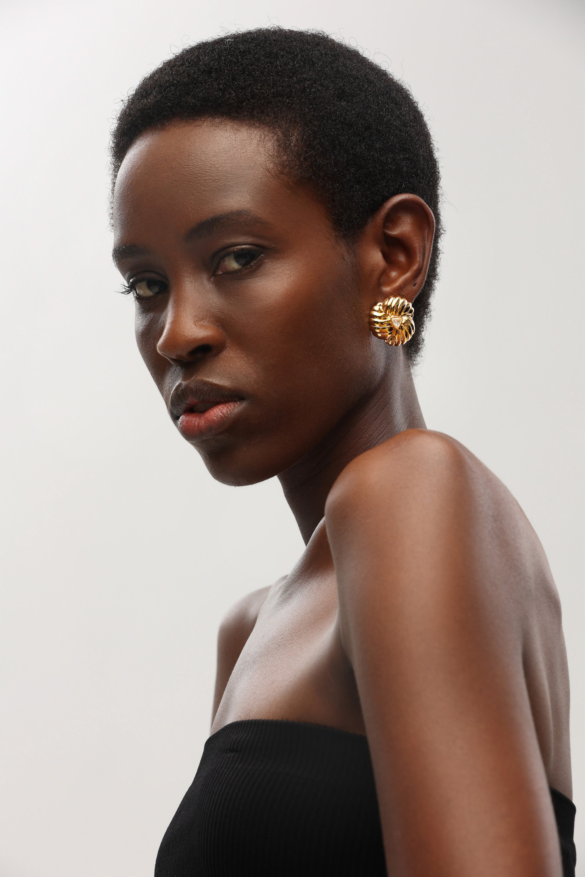 Classicharms-Clover Stud Earrings