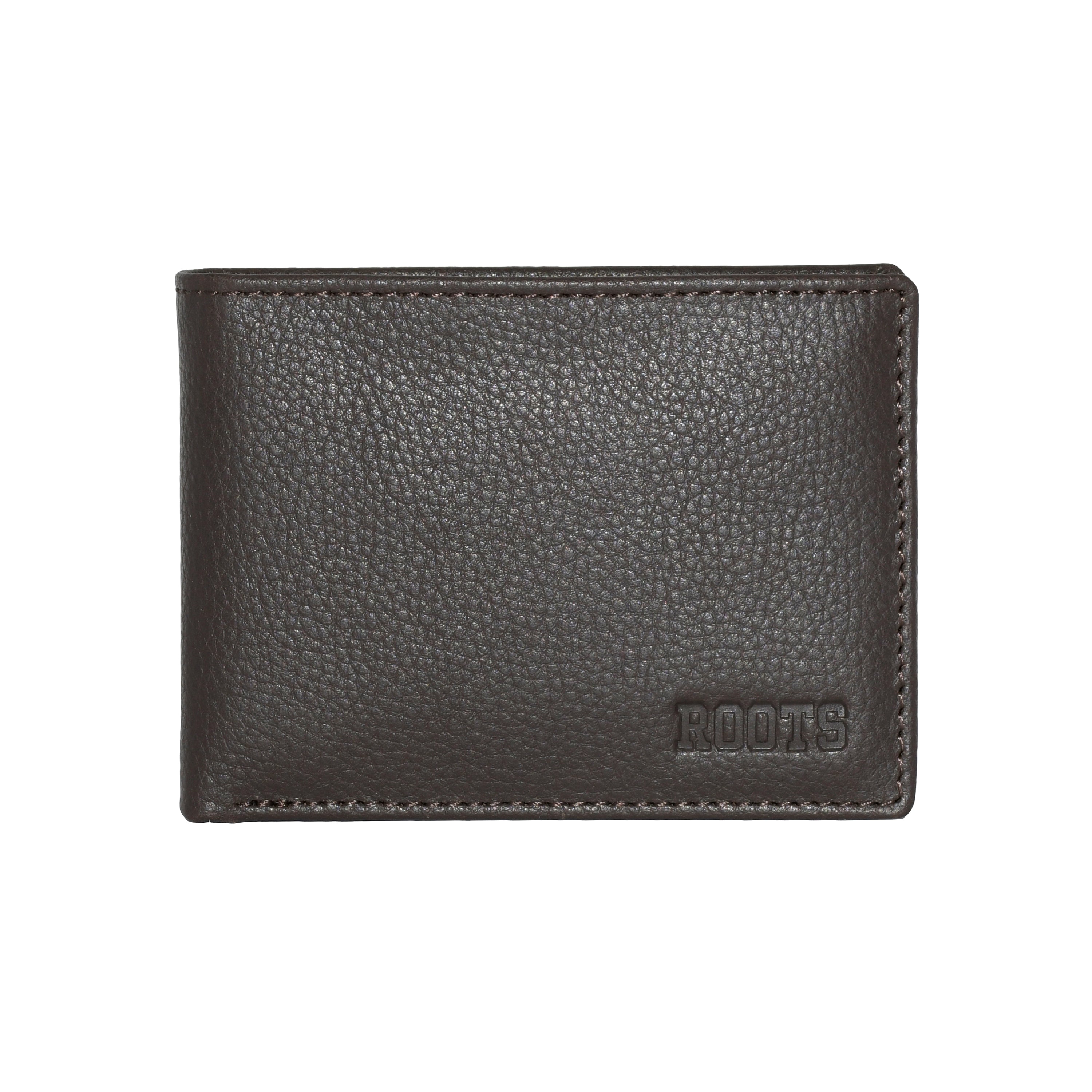 Roots Men's Slimfold Wallet with Removable ID