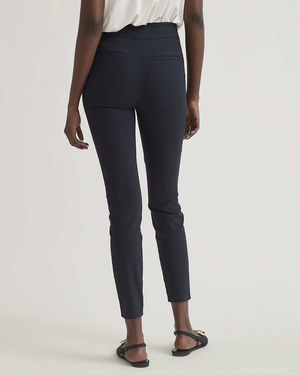 Solid High-Rise City Legging Pant