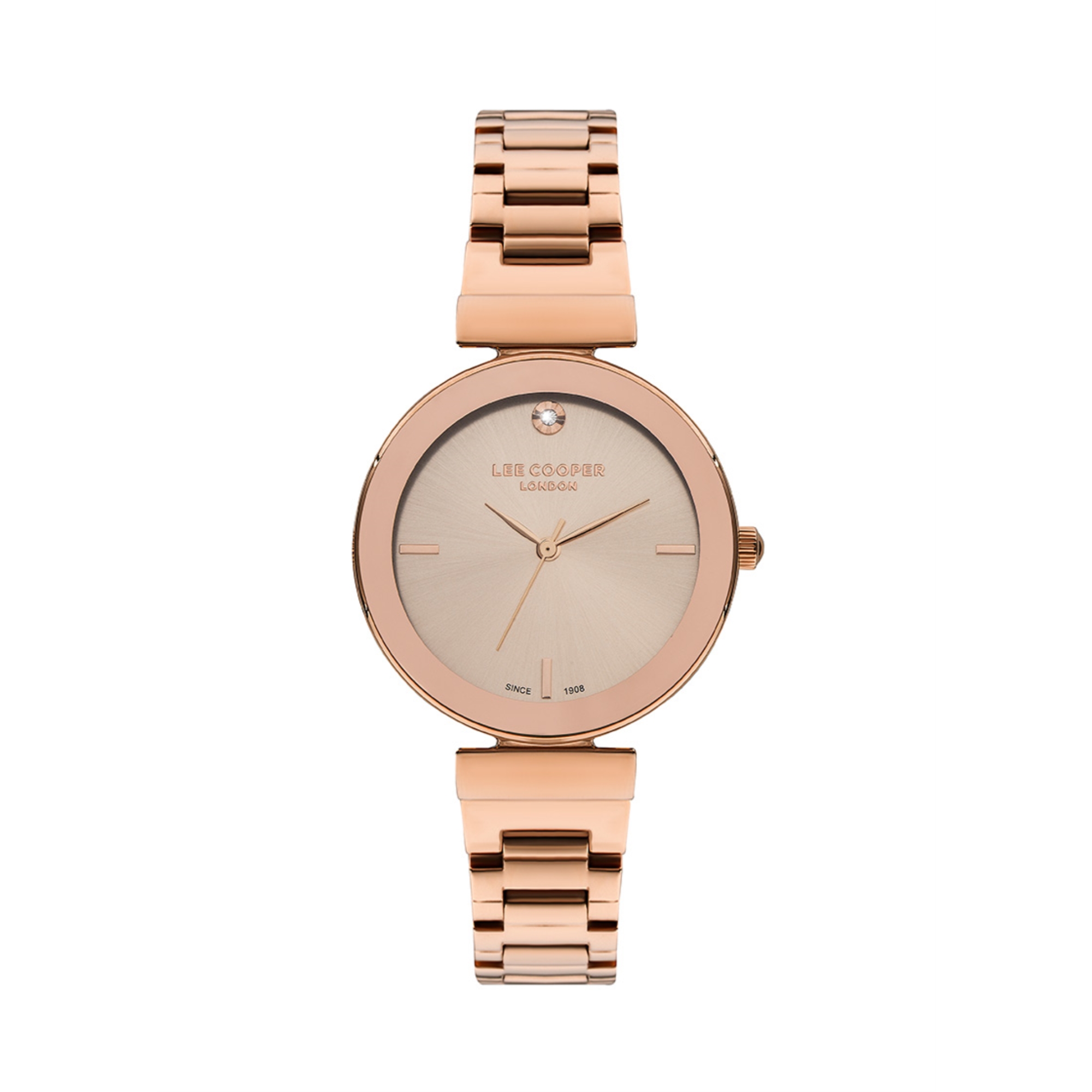 LEE COOPER-Women's Rose Gold 35mm watch w/Rose Dial