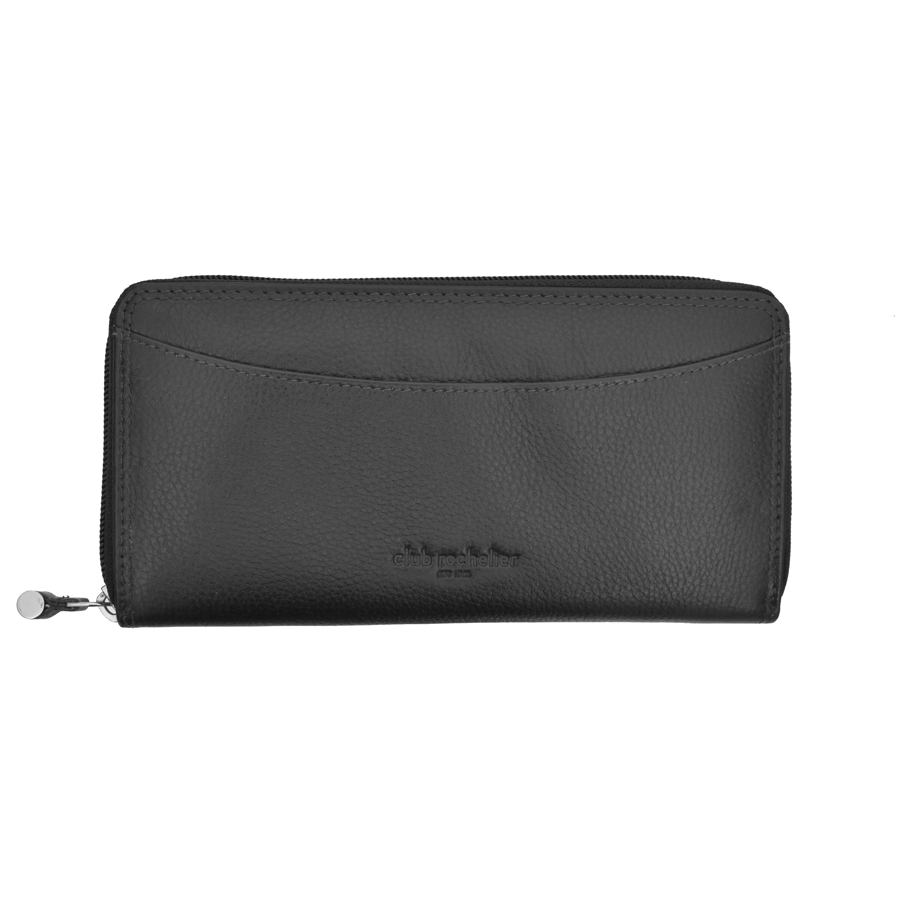 Club Rochelier Ladies' Traditional Zip Around Wallet