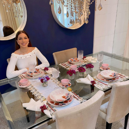 Oxford Unni Lisse 20 Pieces Dinnerware Set Service for 4