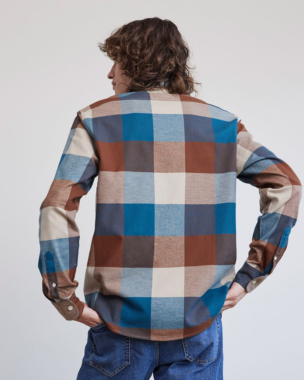 Regular-Fit Plaid Flannel Shirt