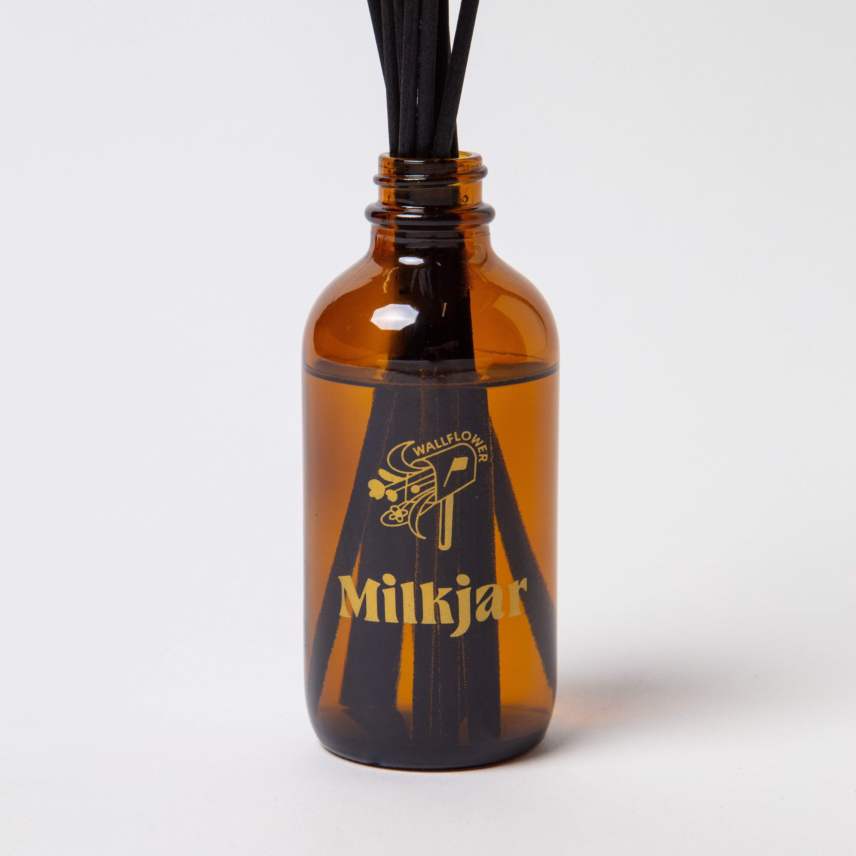 Milk Jar Wallflower Reed Diffuser | Tobacco & Peony 4oz