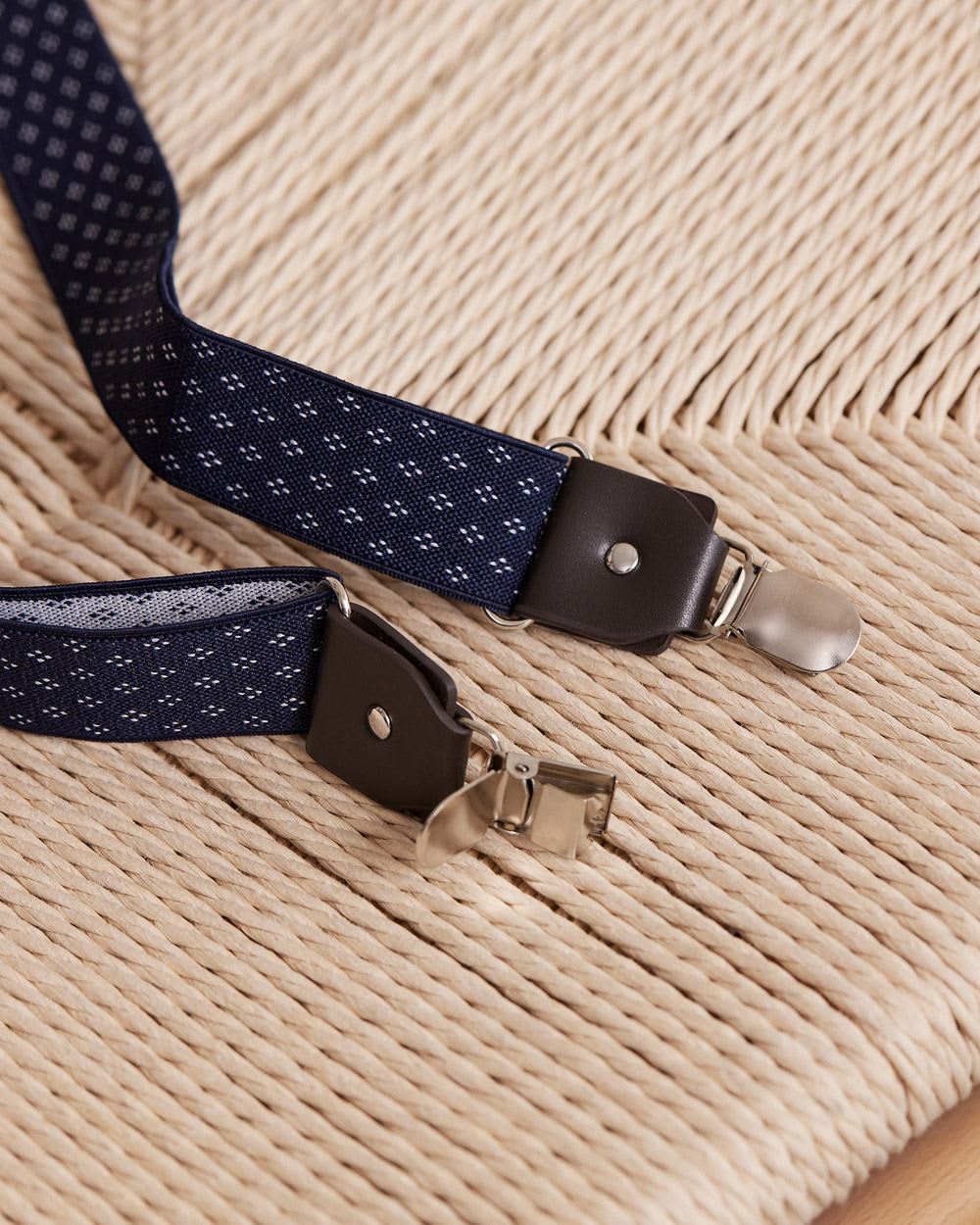 Navy Suspenders