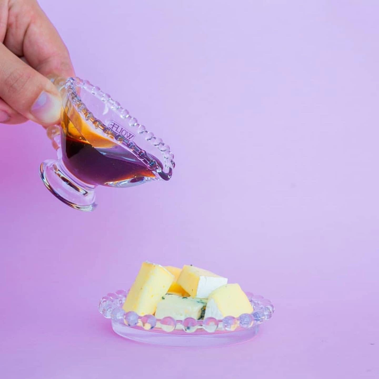 Pearl Collection Crystal Gravy Boat 40ml 9x5x6cm