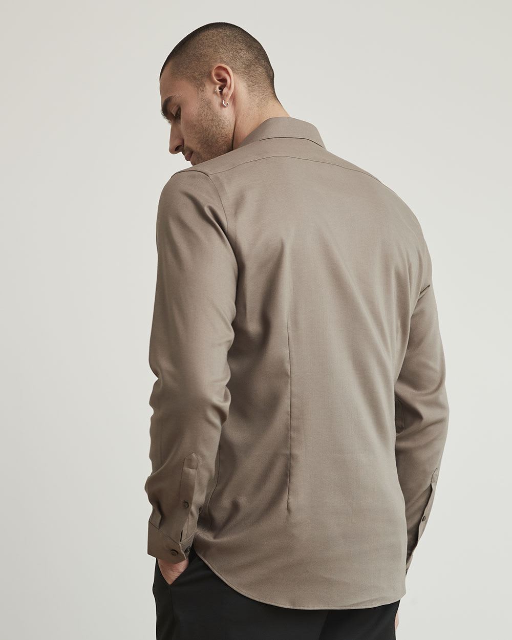 Slim-Fit Knit Performance Shirt
