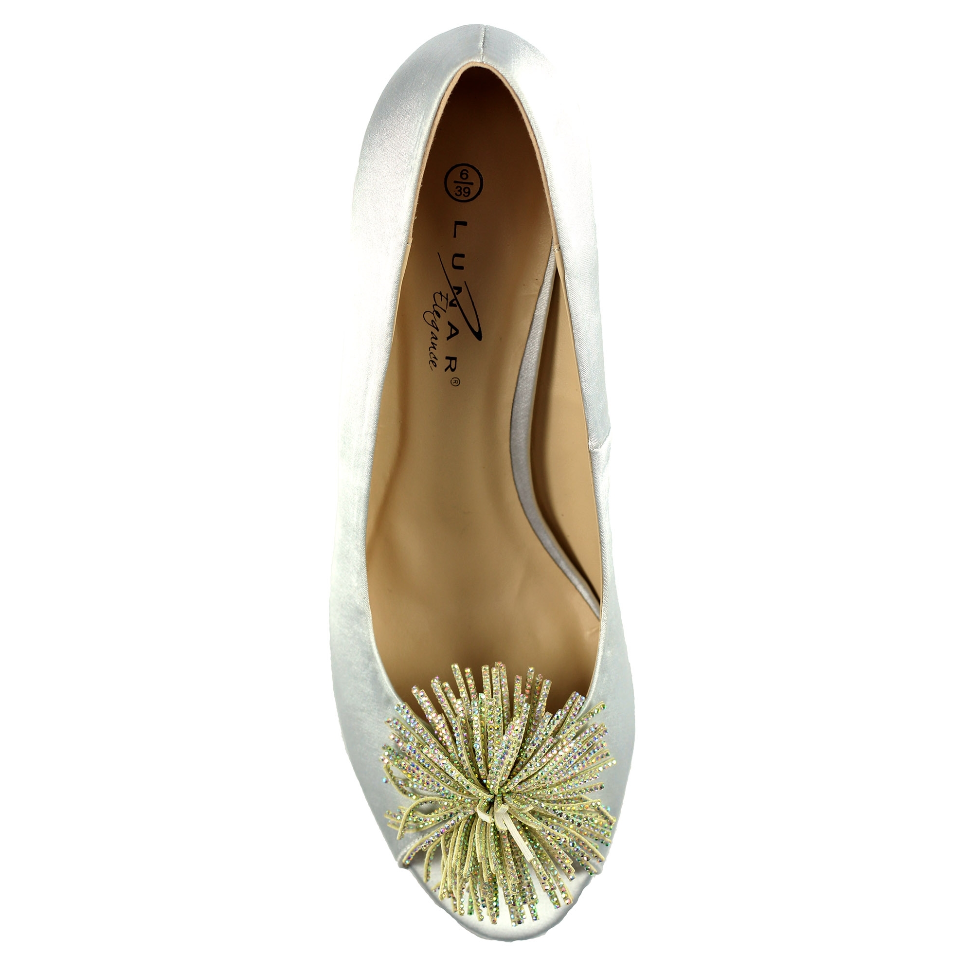 Lunar - Womens/Ladies Lucia Satin Court Shoes