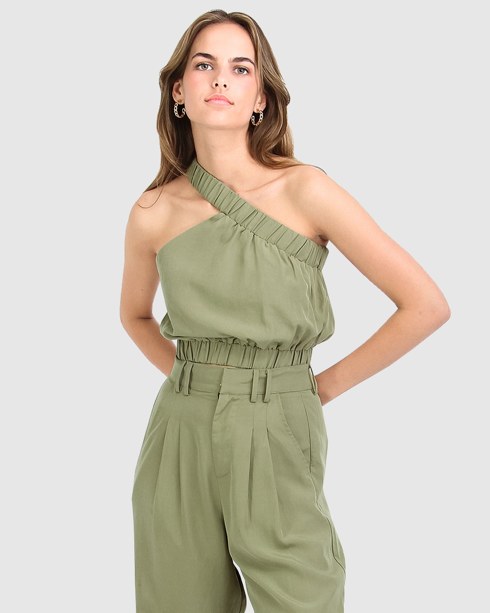 Belle & Bloom Sideline Cropped Top