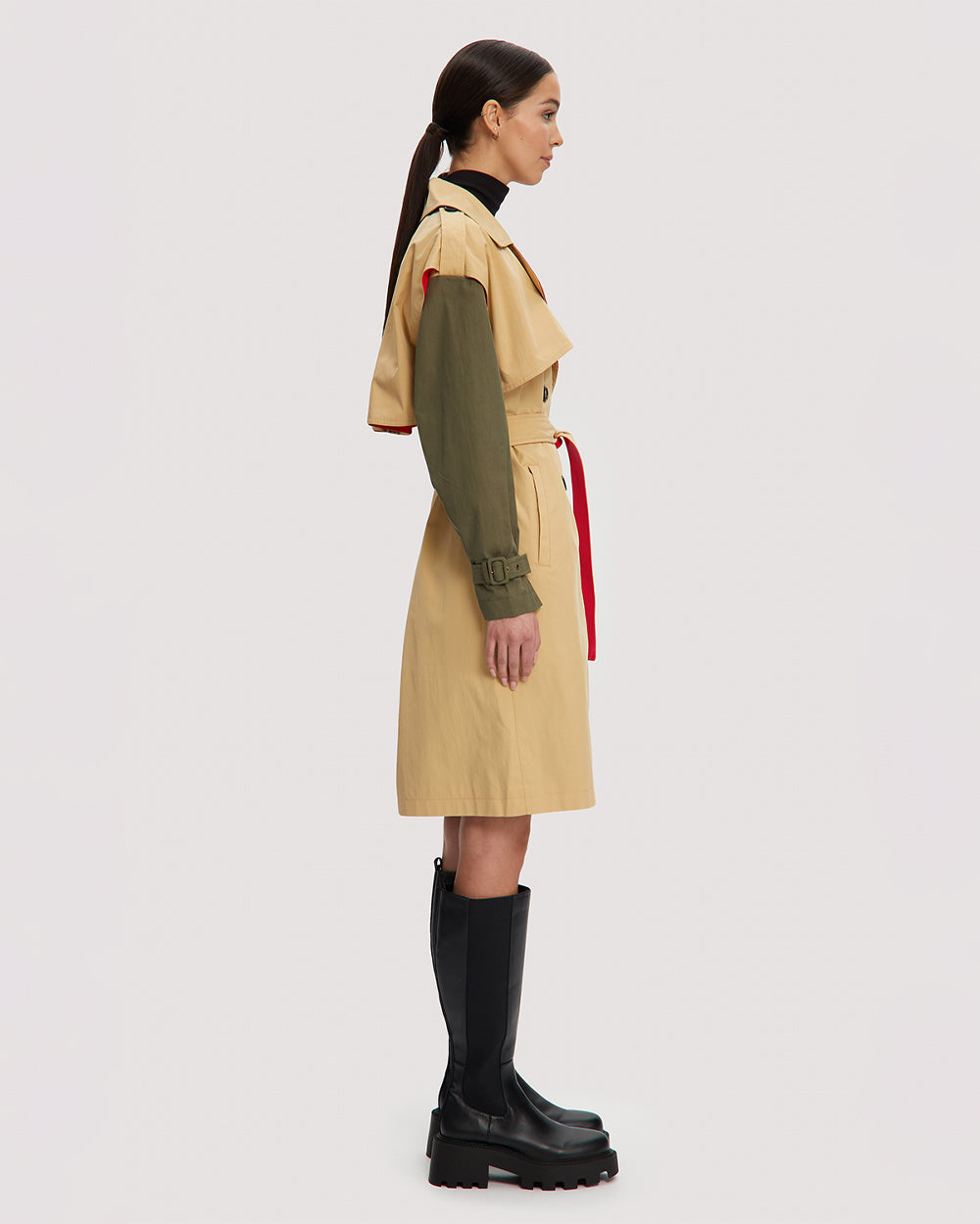 Noize - Charlotta Long Length Trenchcoat