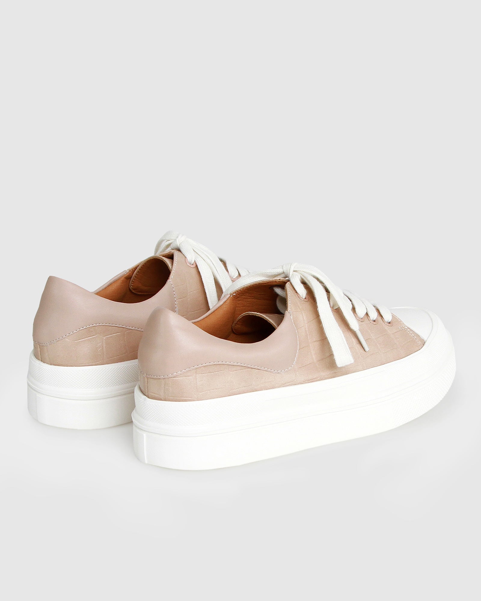 Belle & Bloom Just A Dream Croc Leather Sneaker
