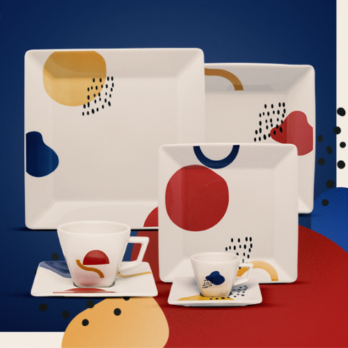 Oxford Quartier Dessau 20 Pieces Dinnerware Set Service for 4