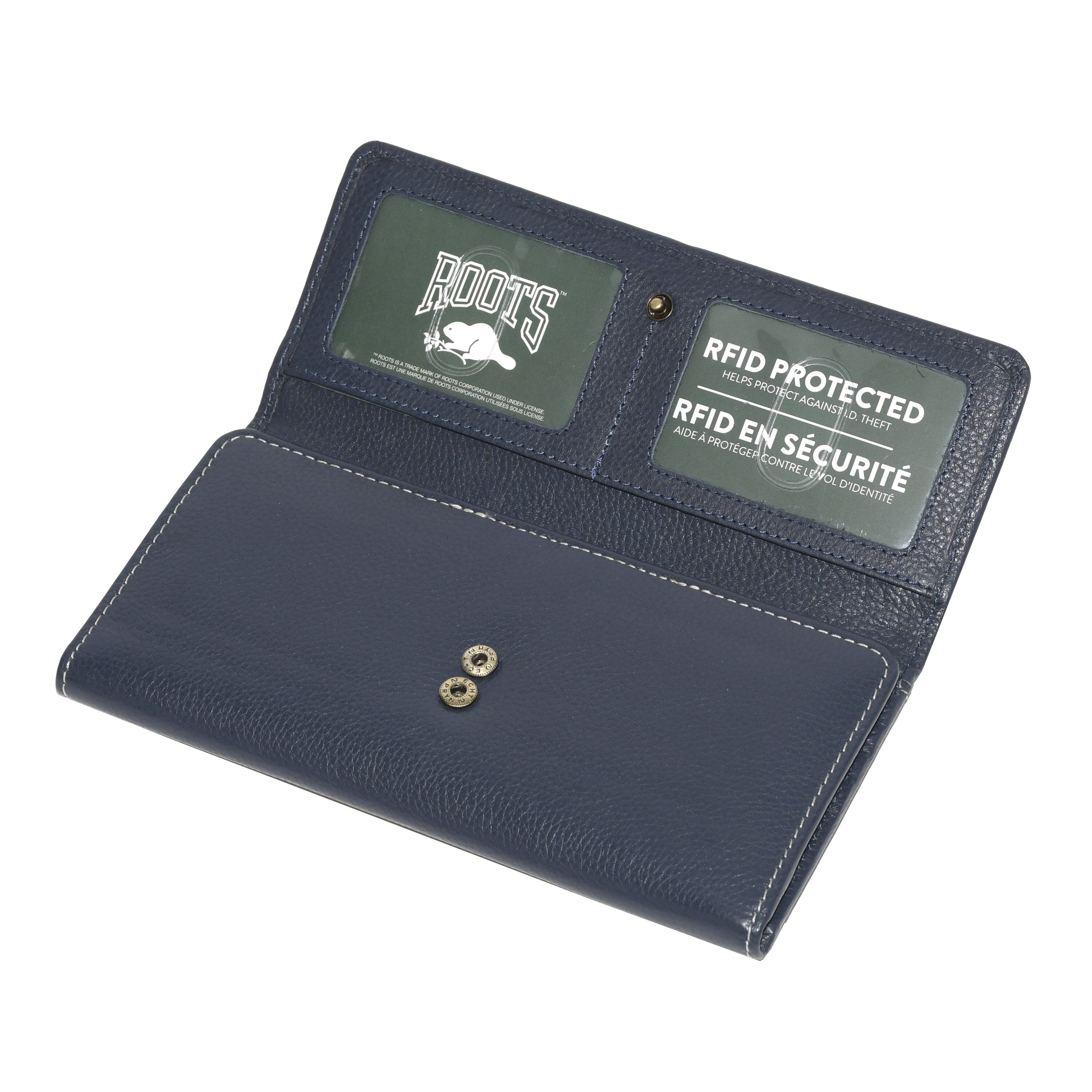 Roots Ladies' Classic Slim Clutch Wallet