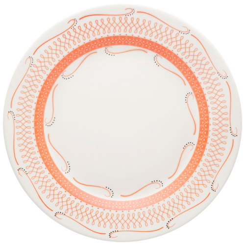 Oxford Donna Tangerine 20 Pieces Dinnerware Set Service for 4