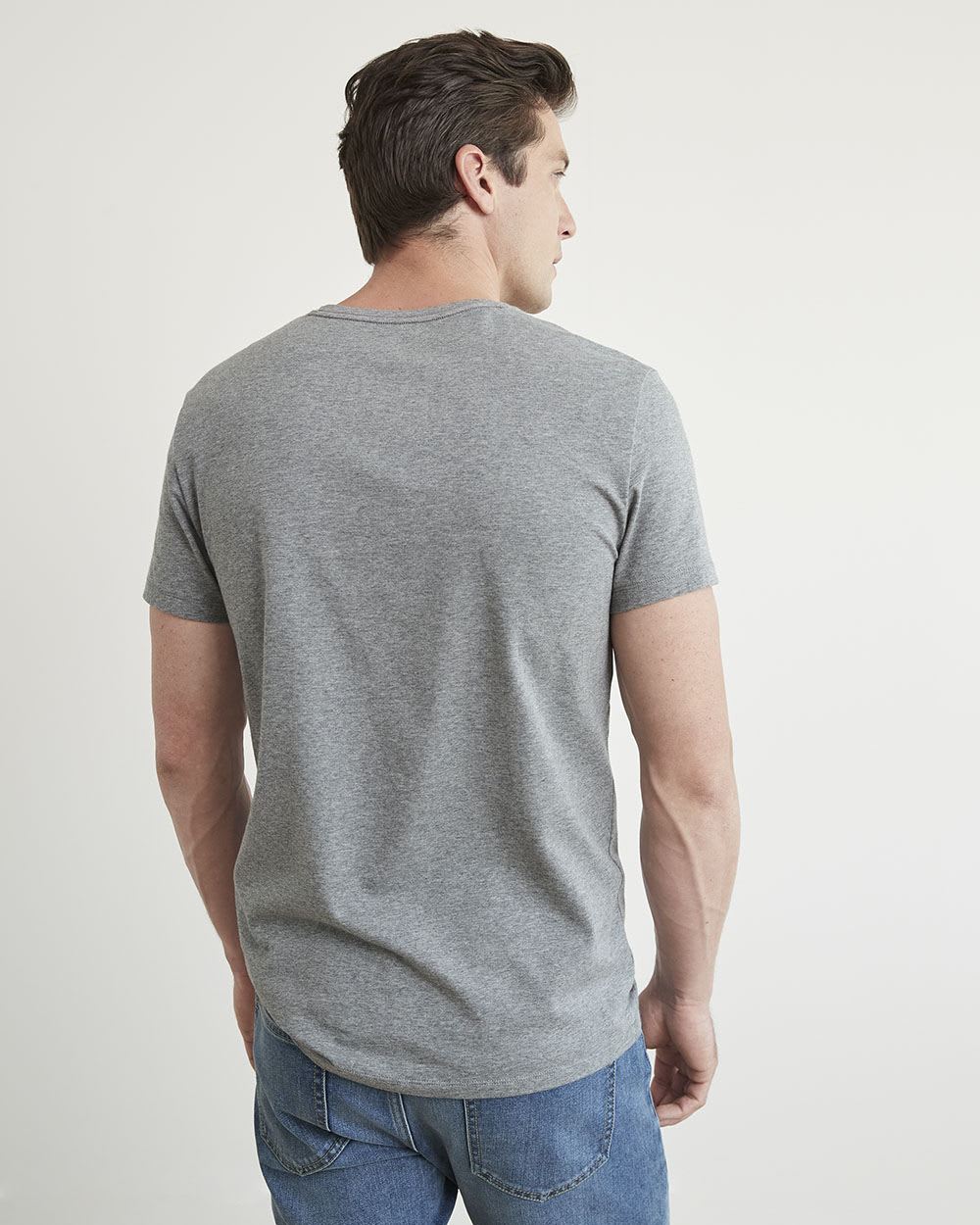 Supima Cotton (R) V-Neck T-shirt