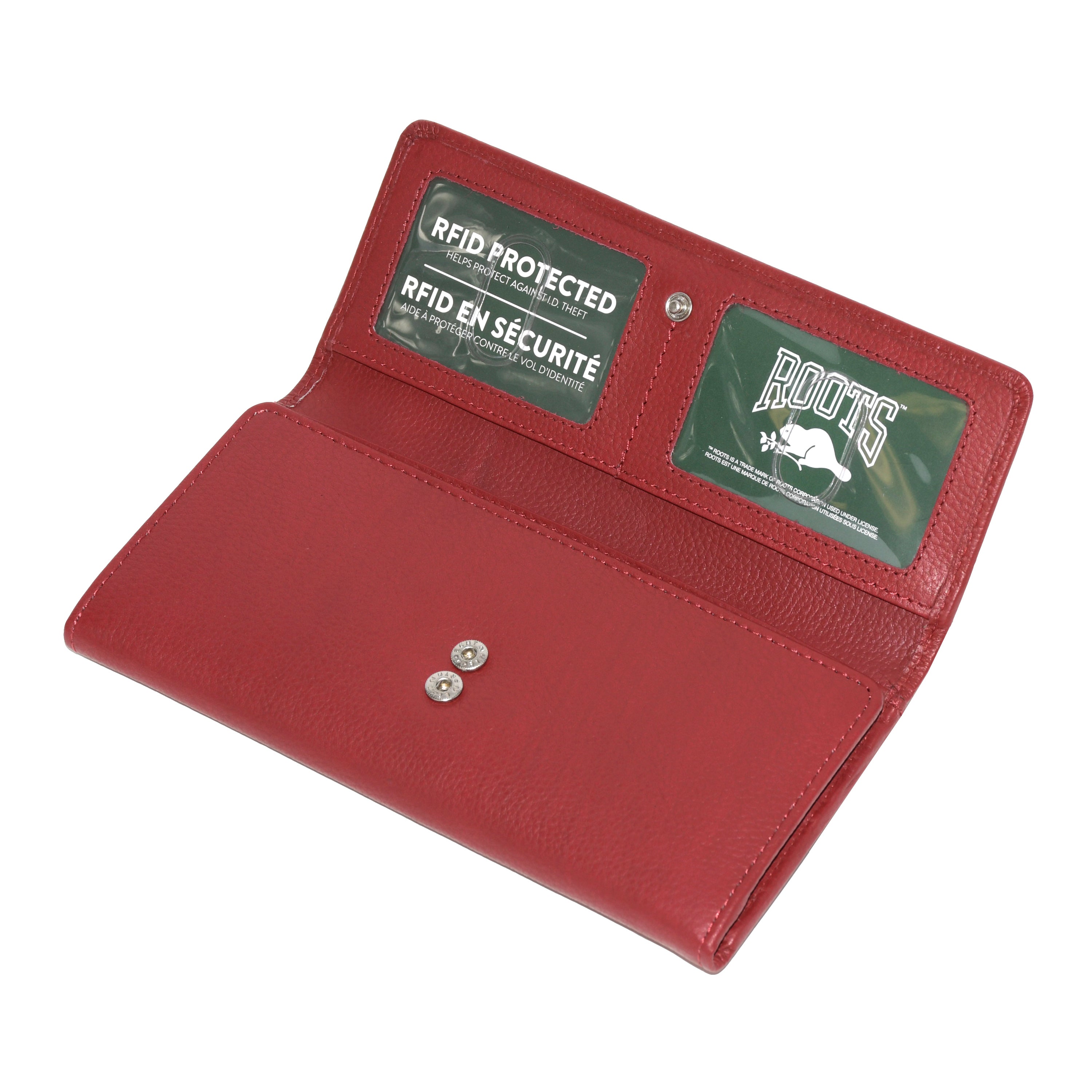 Roots Ladies' Slim Clutch Wallet