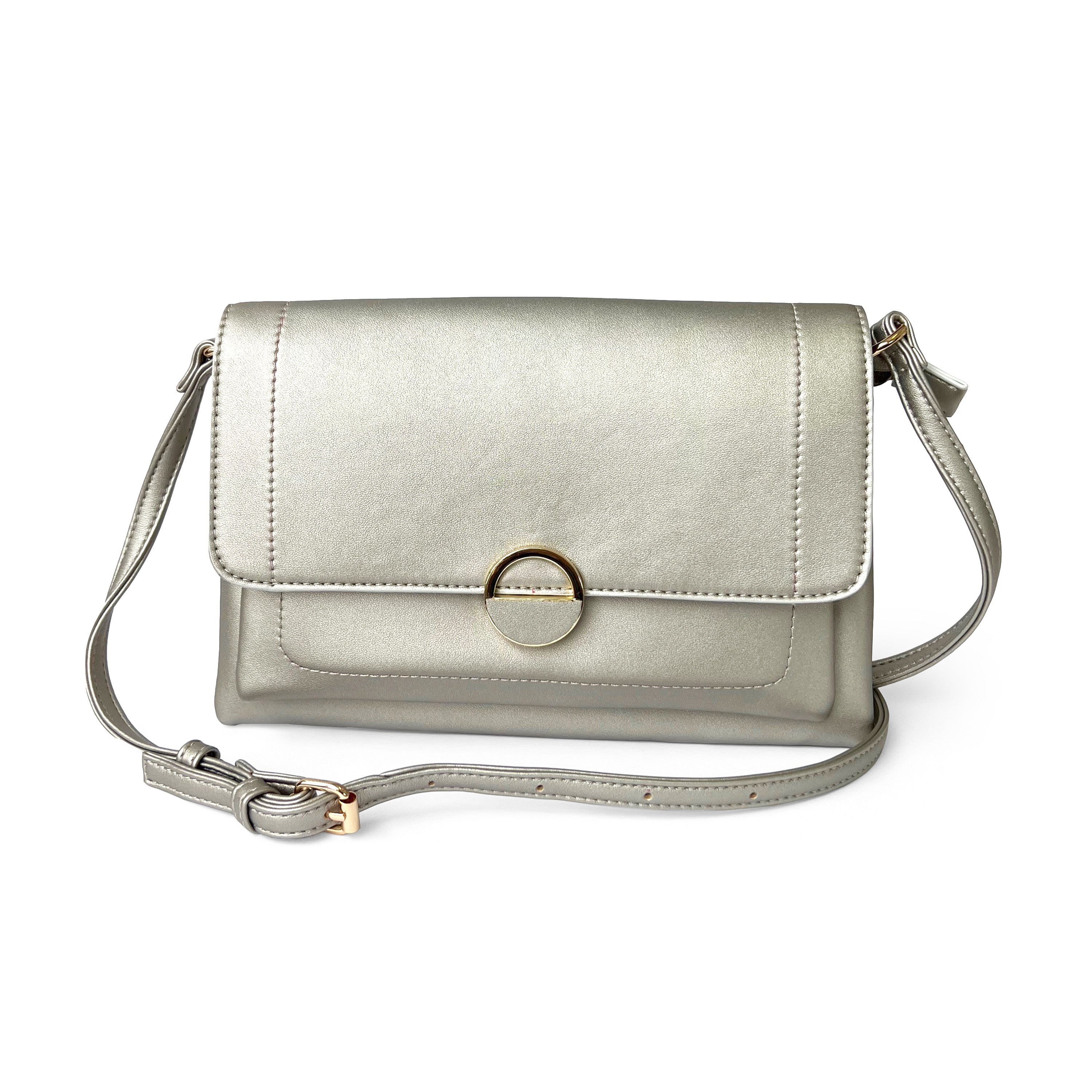 Nicci Crossbody Bag with Round Ornament