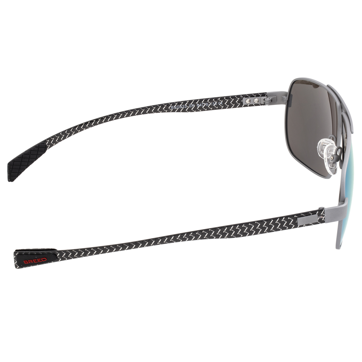 Breed - Sagittarius Titanium Polarized Sunglasses - Black/Black