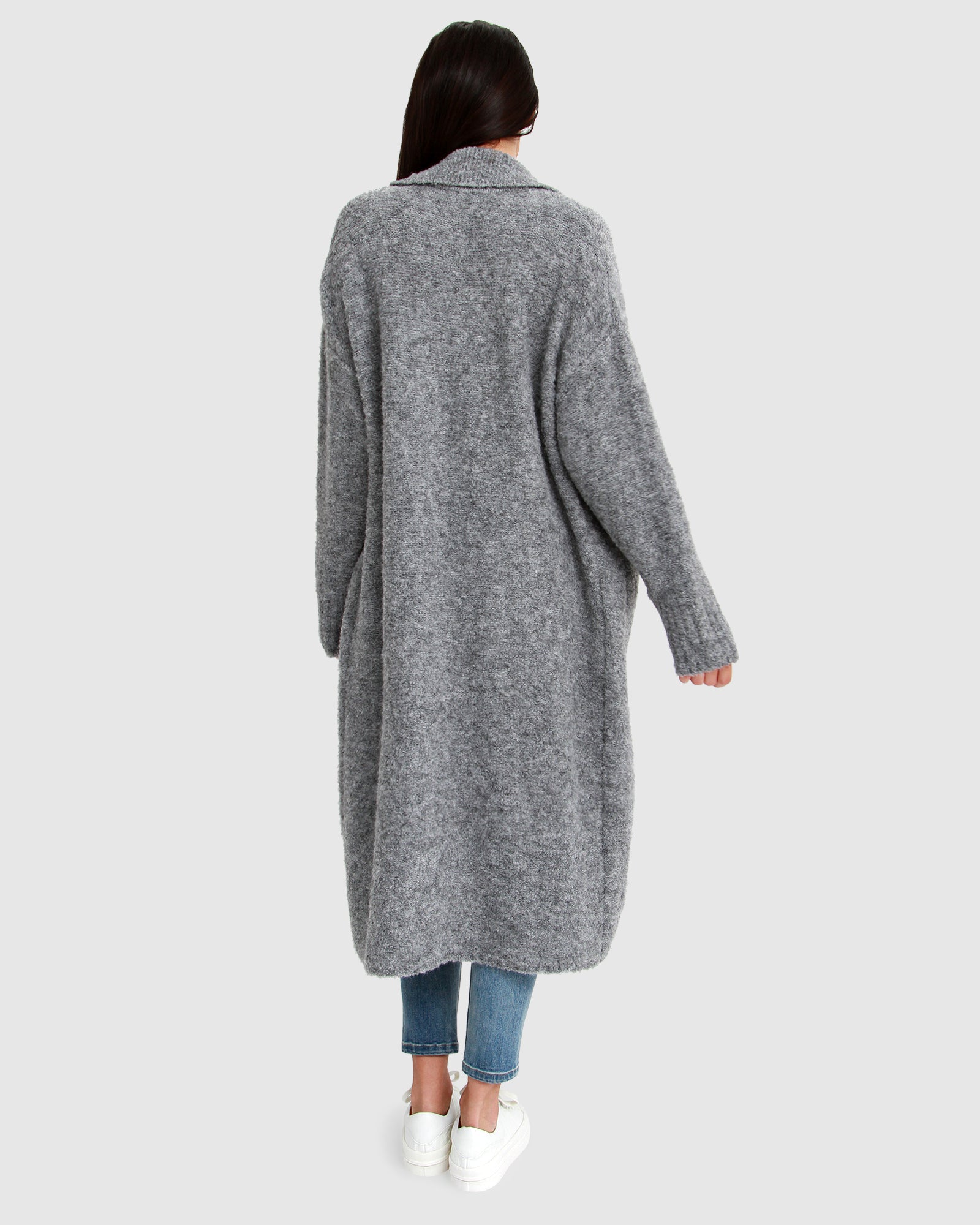Belle & Bloom Born To Run Sustainable Sweater Coat