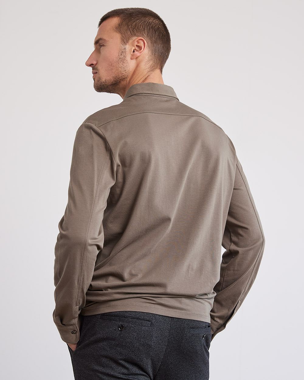 Long-Sleeve Supima (R) Cotton Polo