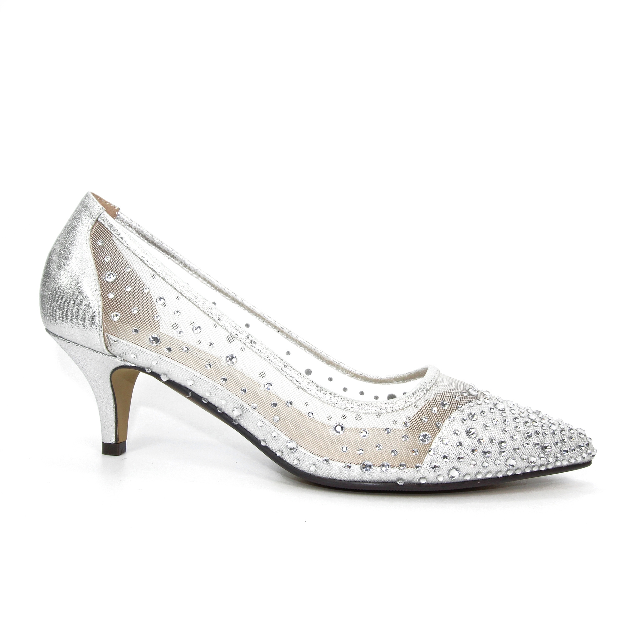 Lunar - Womens/Ladies Alisha Faux Gemstone Court Shoes