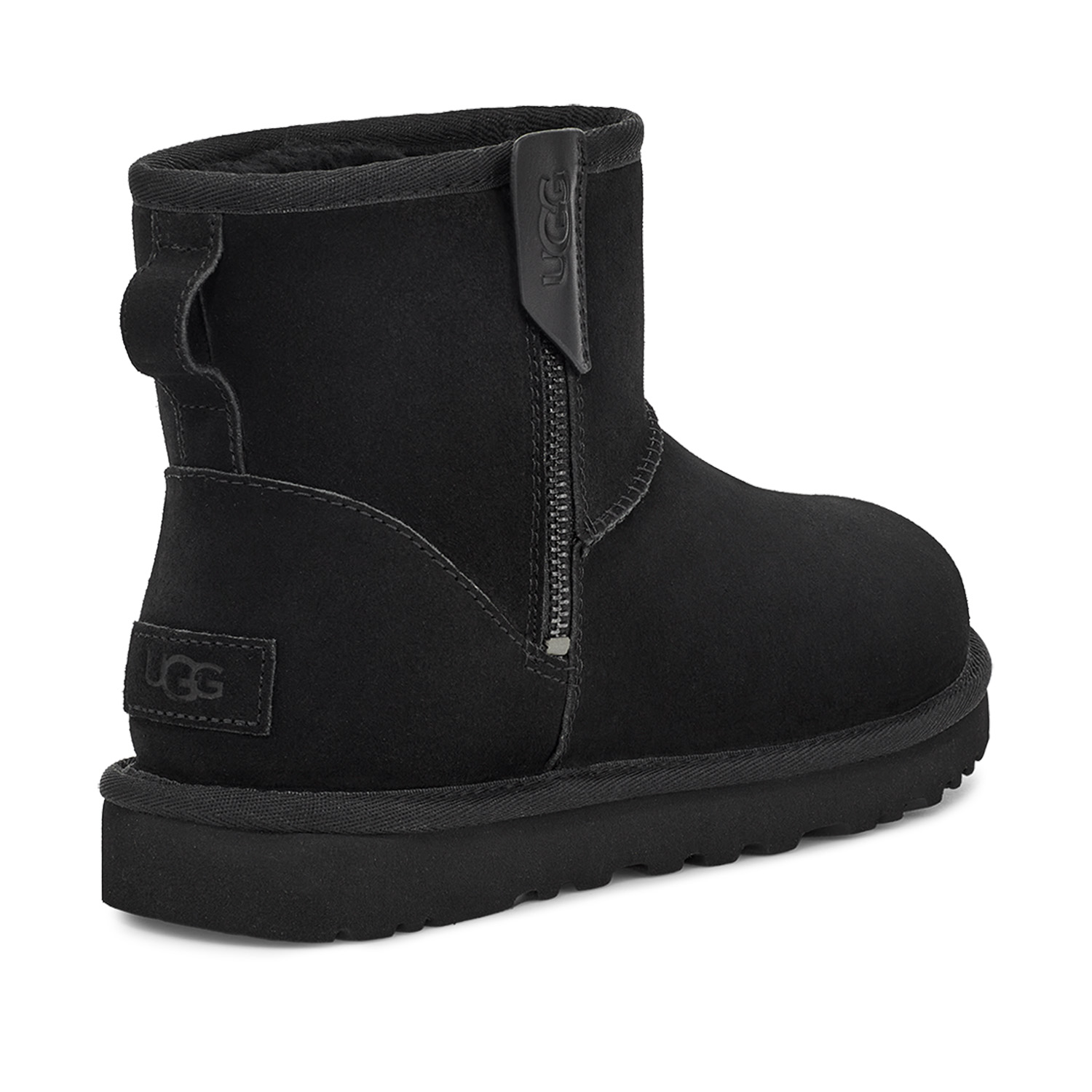 Ugg Classic Mini Bailey Zip in Smoke Plume
