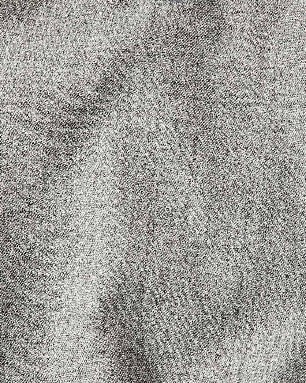 Wide-Leg Mid-Rise Light Grey Pant