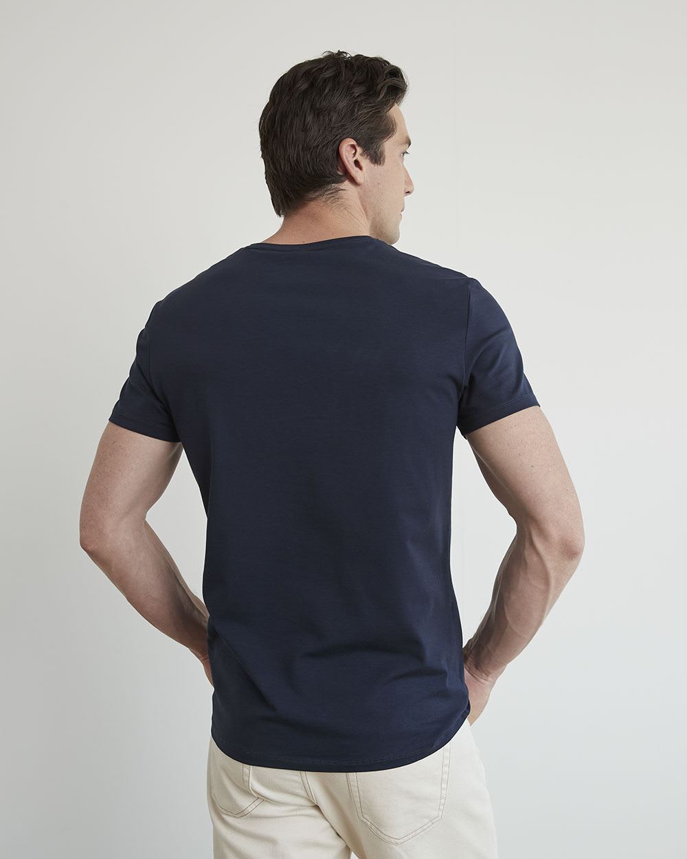 Supima Cotton (R) Crew-Neck T-Shirt