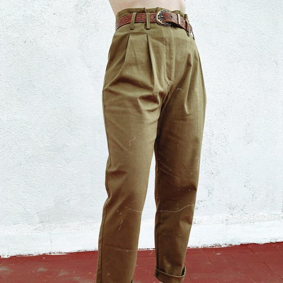Sagard Trousers khaki / Atelier Murri