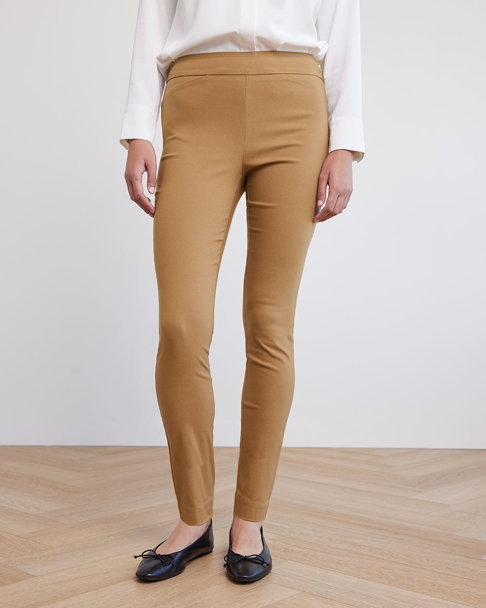 Solid High-Rise City Legging Pant