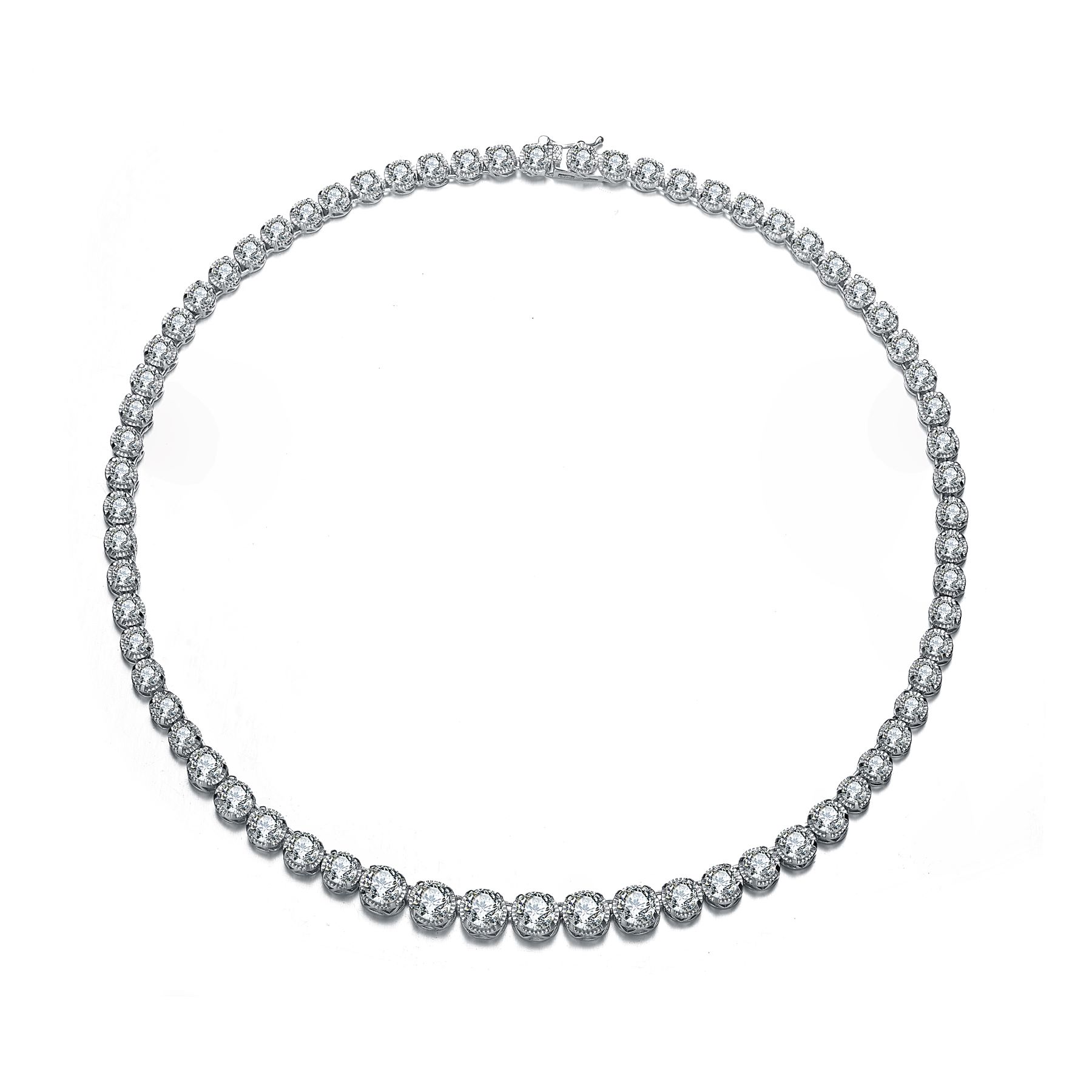 Sterling Silver Classic Chain Design Necklace