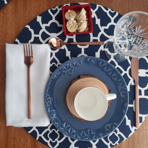 Oxford Mia Wave 20 Pieces Dinnerware Set Service for 4