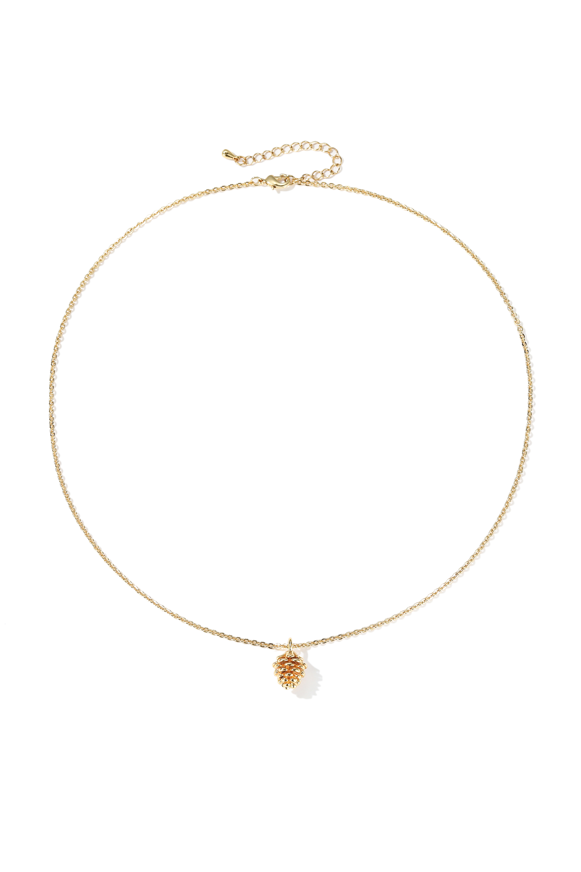 Classicharms-Pinecone Pendant Necklace