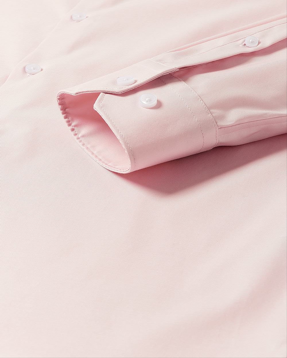 Slim-Fit Solid Sateen Dress Shirt