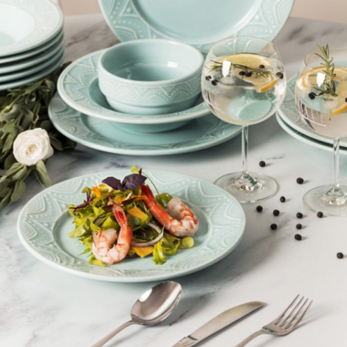 Oxford Serena Essence 20 Pieces Dinnerware Set Service for 4