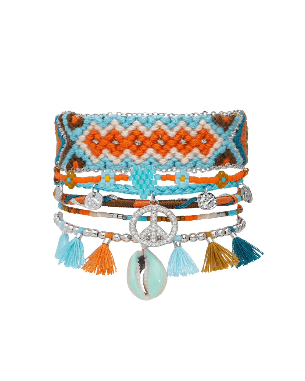 PEACEMAKER Hipanema Turquoise Cuff Bracelet