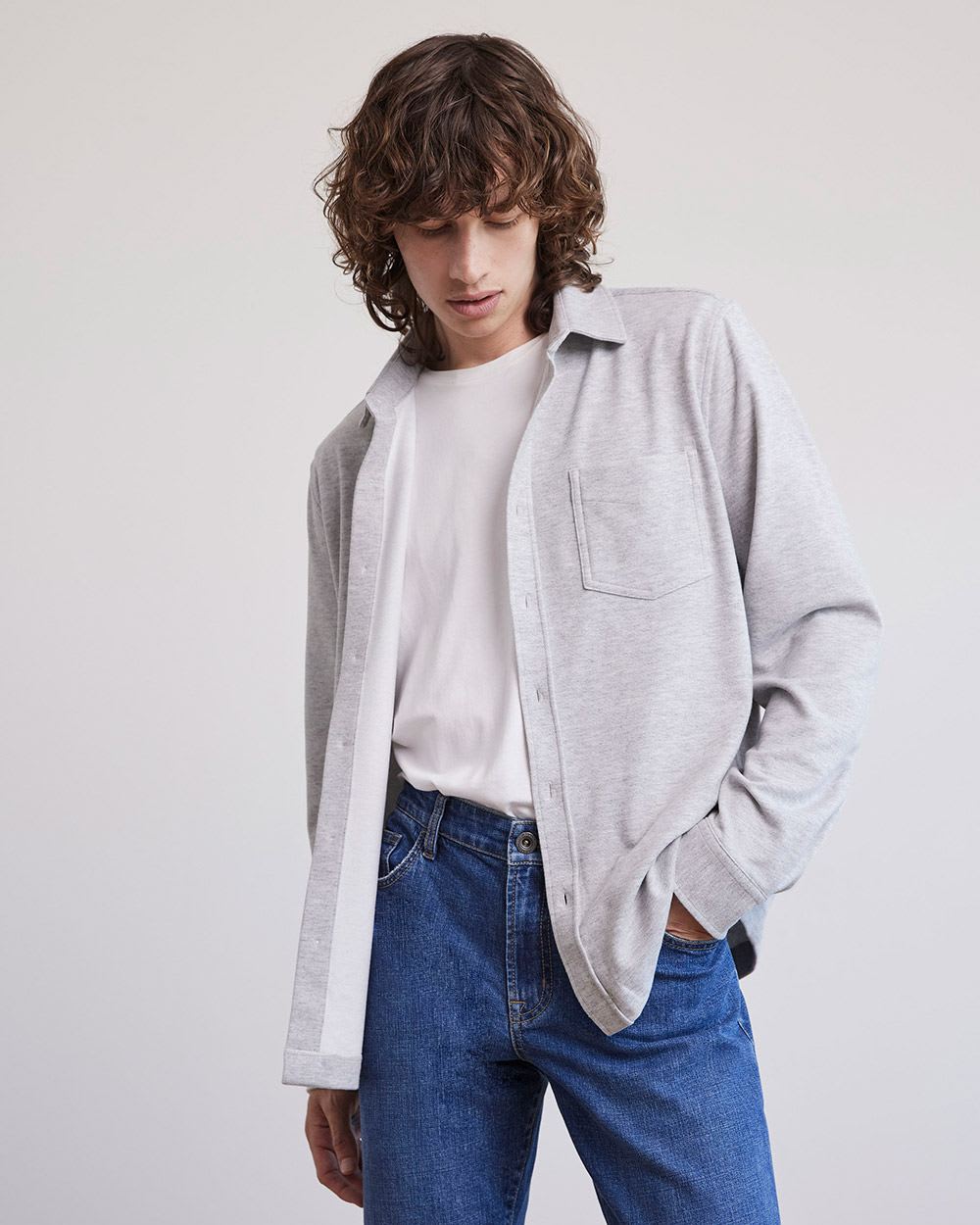 Jacquard Overshirt
