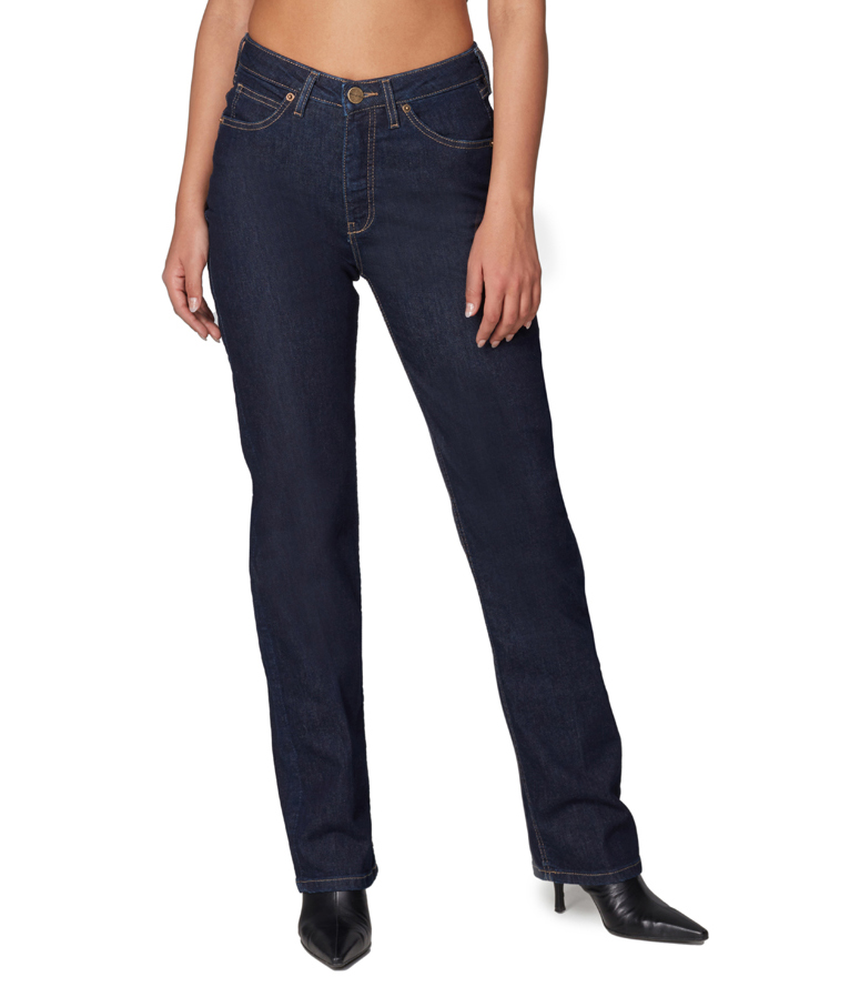 Lola Jeans DENVER-DRB High Rise Straight Jeans