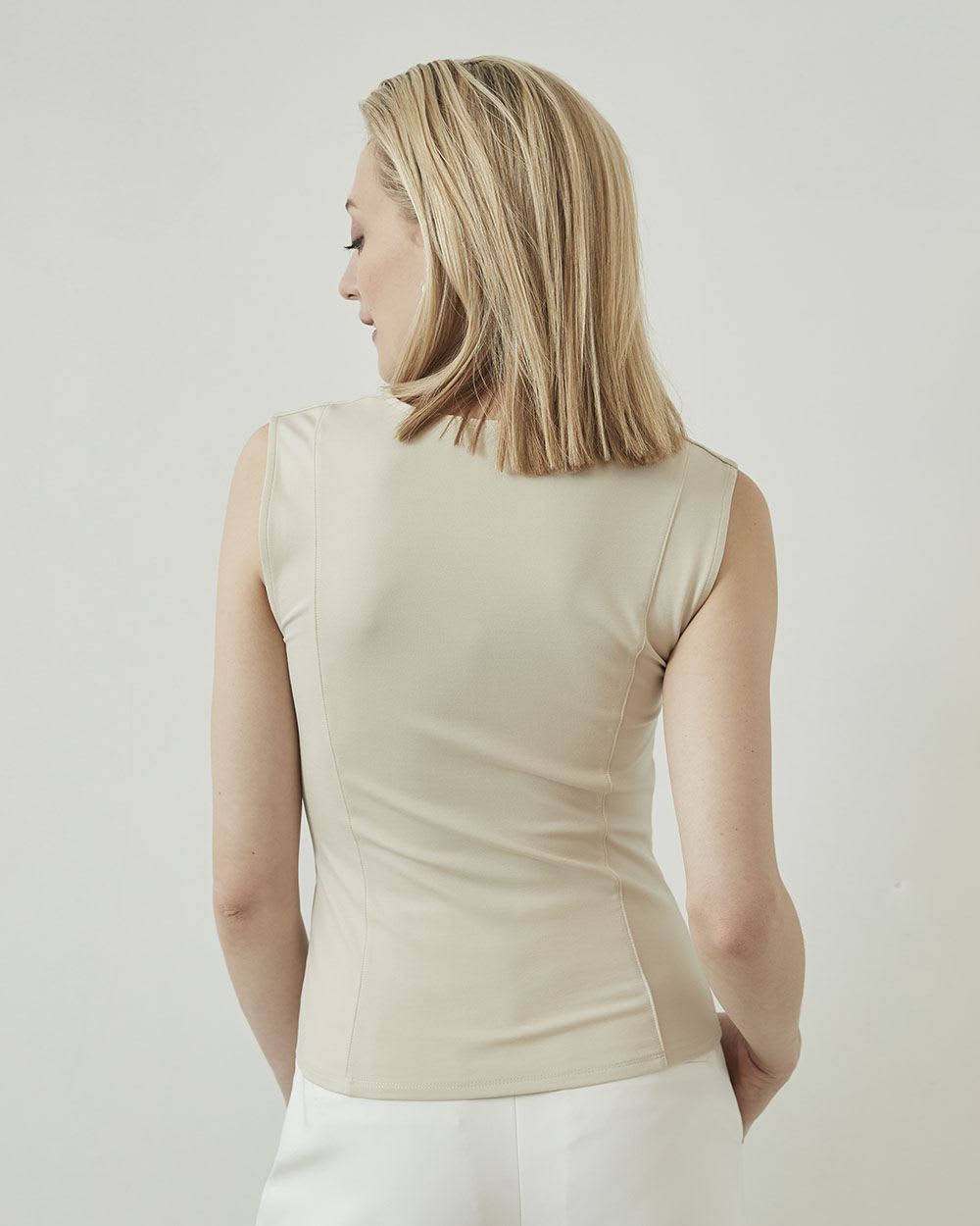 Bodycon Top with Sweatheart Neckline