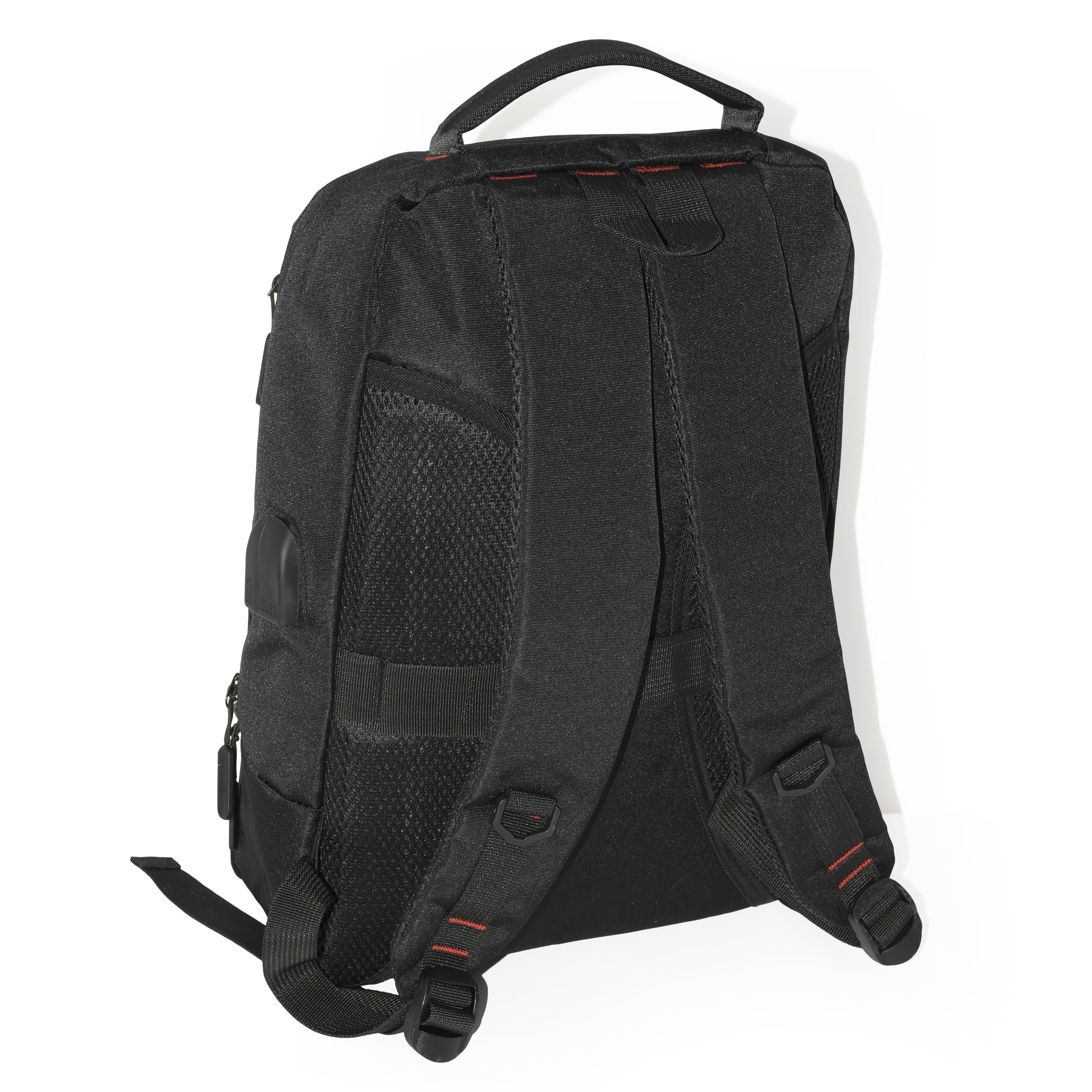 Club Rochelier Structured Backpack with Built-In USB Port
